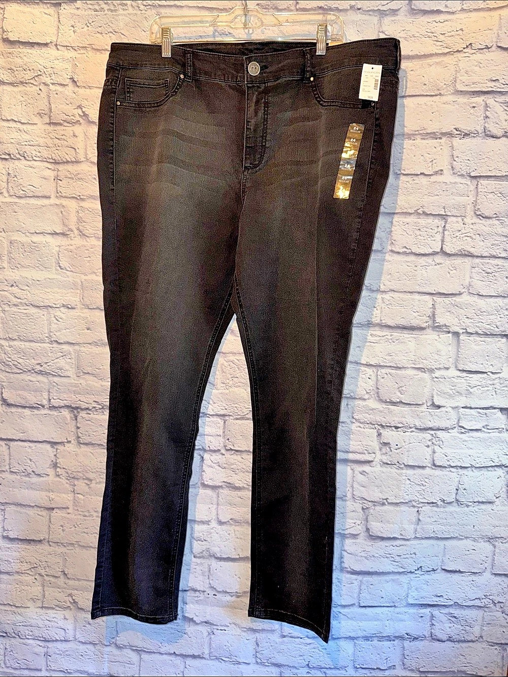 maurices Skinny Jeans Black Waist 24 NWT